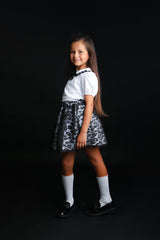 Ensemble jupe noir pour fille