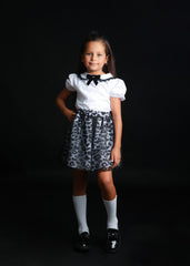 Ensemble jupe noir pour fille