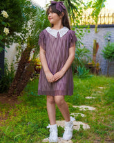 Robe lilas pour fille