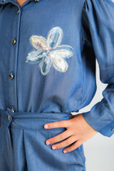 Ensemble Bleu Style & Confort pour Fille