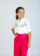 Ensemble Fuchsia – Fraîcheur et Style pour Fille