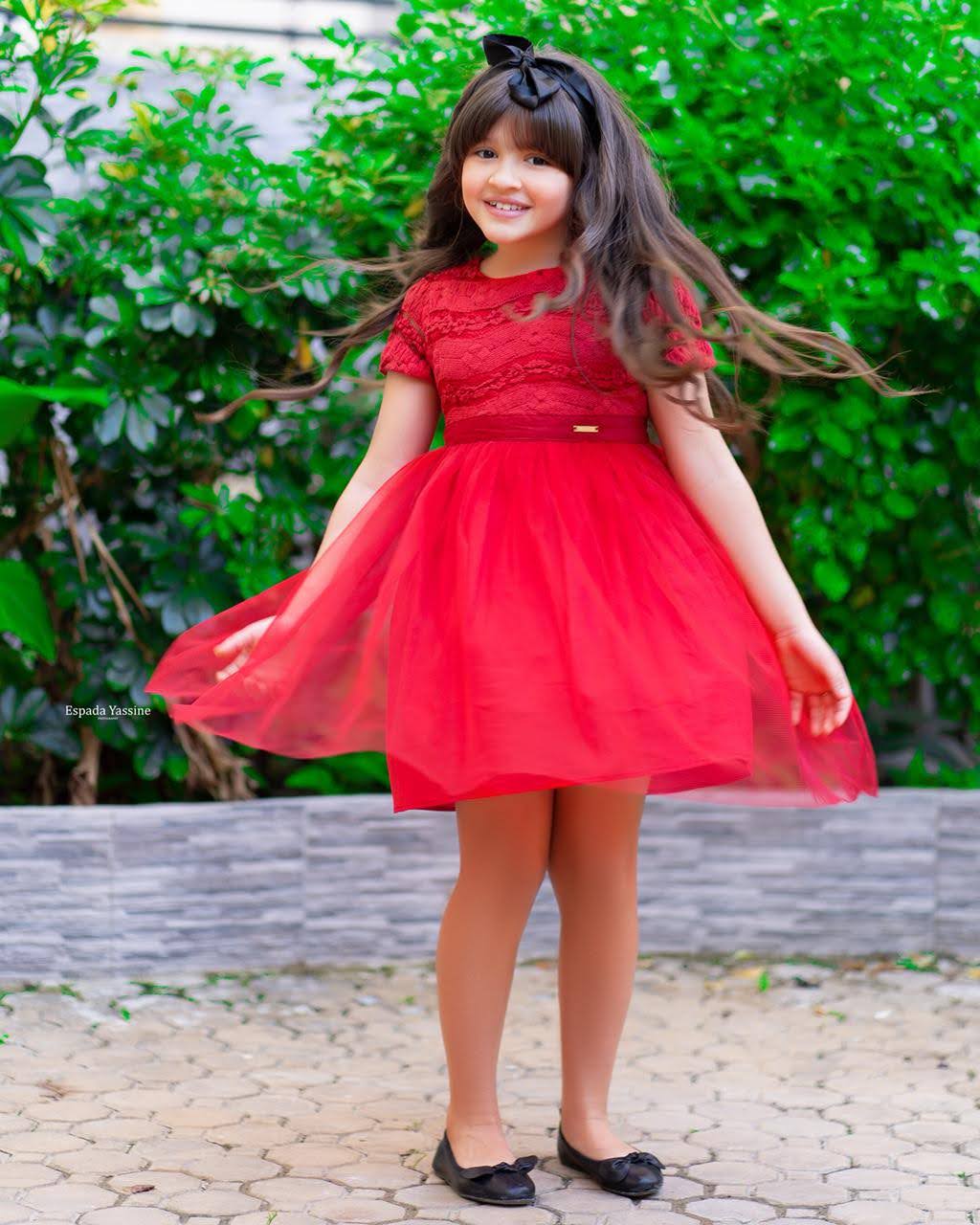 Robe Rouge pour fille –