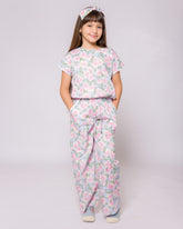 Combinaison bleu ciel pour fille