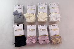 Collants Fille avec Grand Nœud