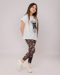 Ensemble Floral pour fille