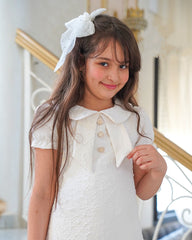 Robe Blanche chic pour fille