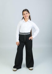 Ensemble Style blanc noir pour Fille