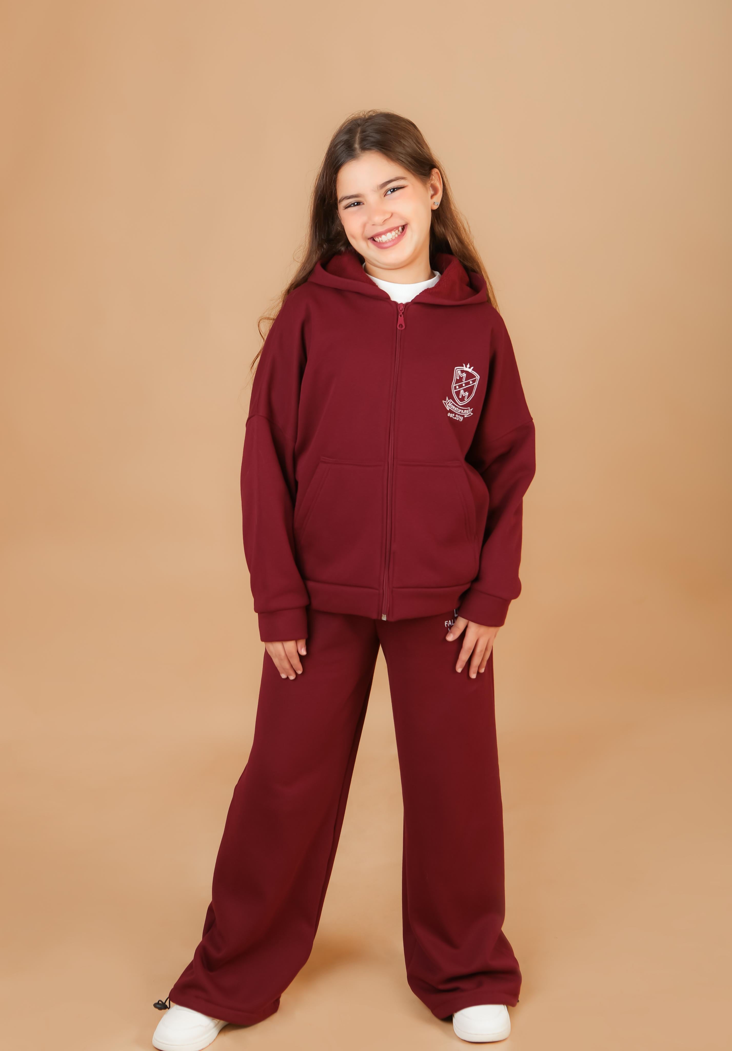 Survette Sporty – Grenat pour fille