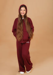 Survette Sporty – Grenat pour fille