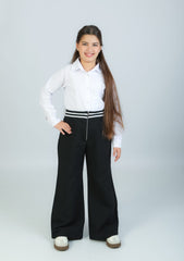 Ensemble Style blanc noir pour Fille