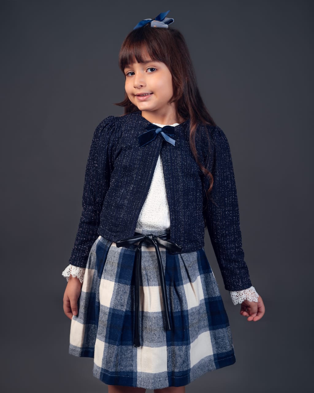 Ensemble Bleu 3 pieces pour fille MonStore.ma