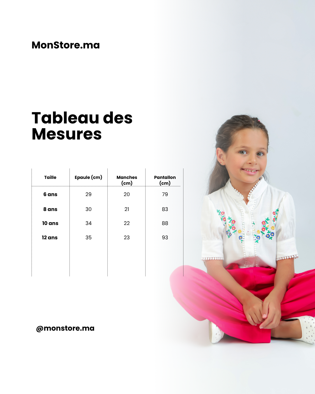 Ensemble Fuchsia – Fraîcheur et Style pour Fille