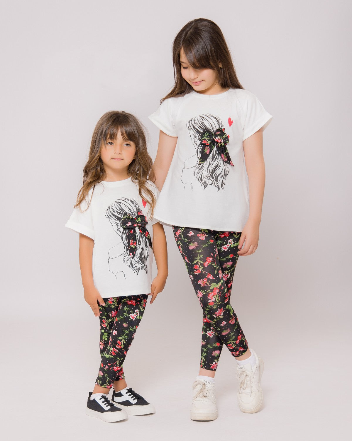 Ensemble Floral pour fille