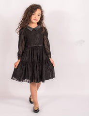 Robe noir pour fille