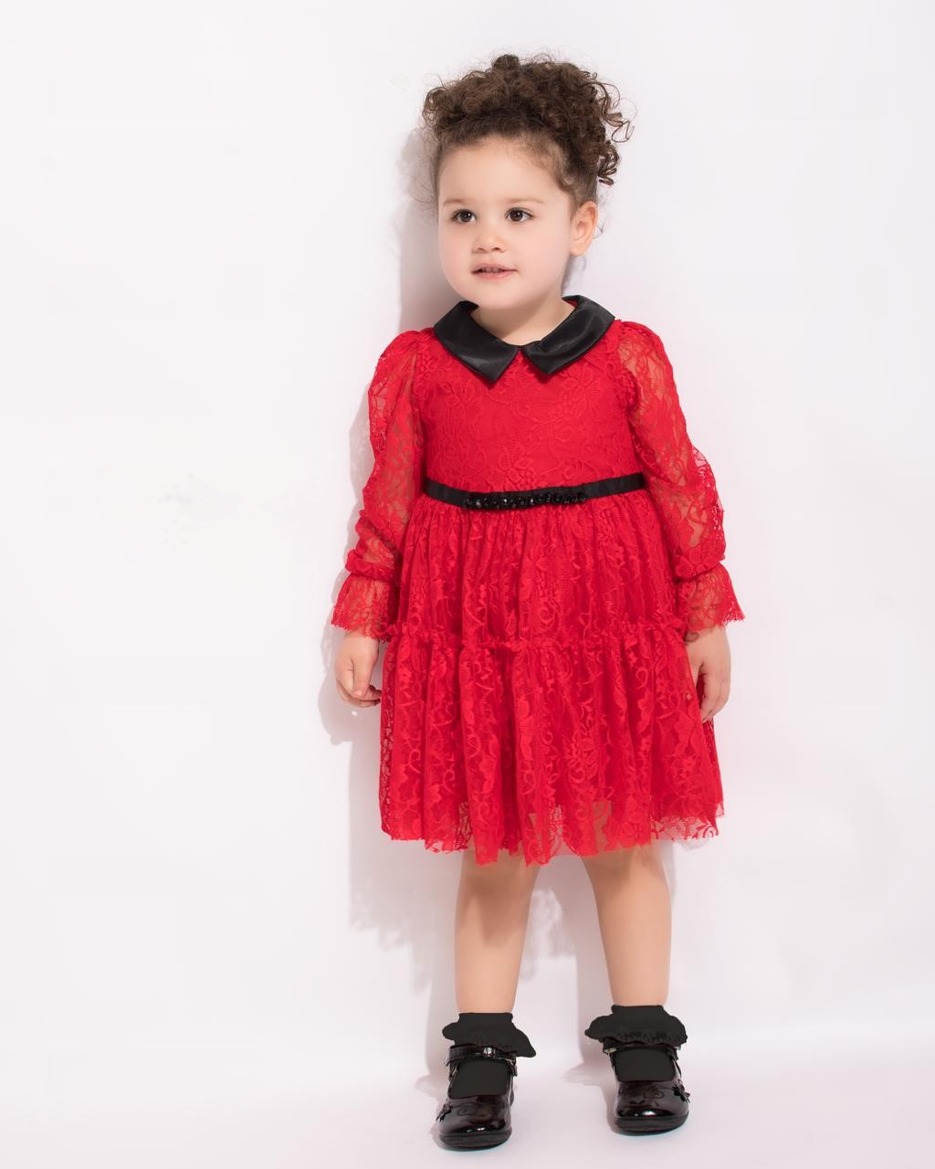 robe rouge fille