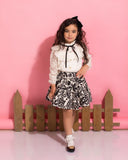Ensemble Jupe et chemise blanche