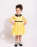 فستان أصفر للفتاة