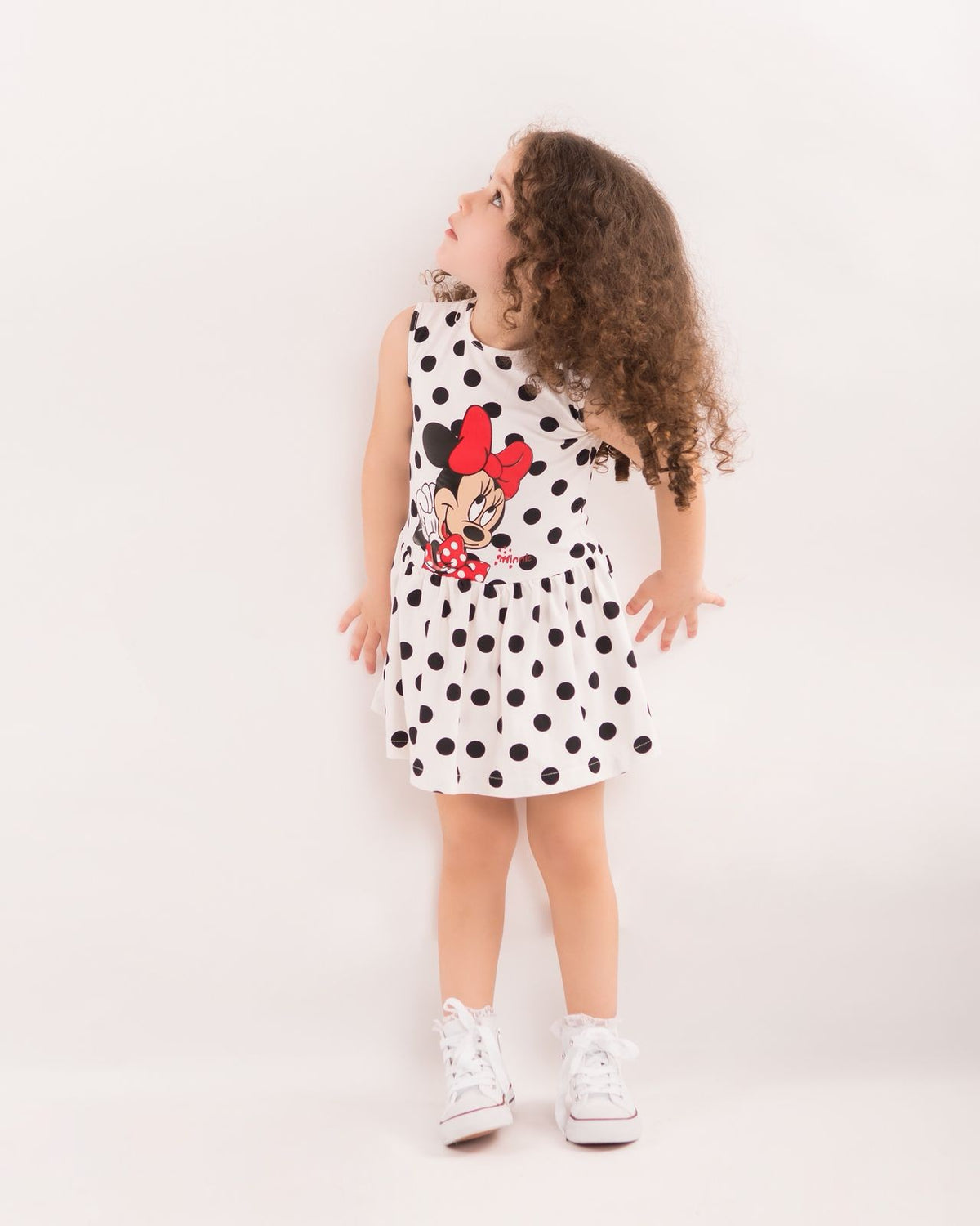 Robe mini pointillé